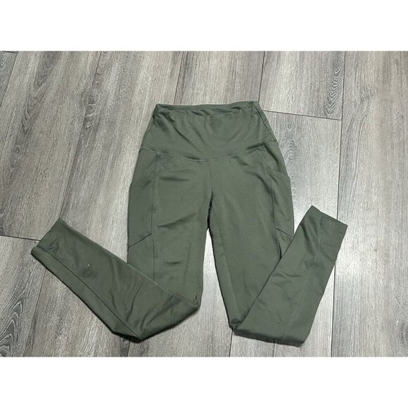 Zenana Women's Leggings Better Cotton Wide Waistband Pocket Leggings Size S - Picture 2 of 6